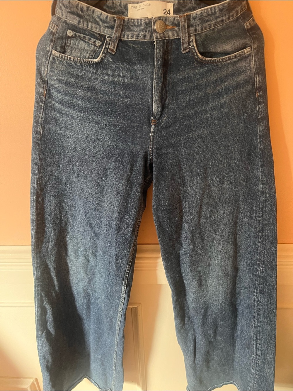 Rag & Bone Miramar Straight Leg
Sweatpants Jeans stretch soft comfy relaxed 24 - Picture 3 of 6
